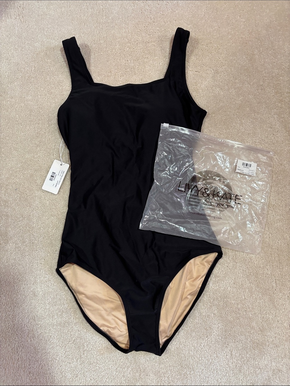 Livy & Kate Black One-Piece Swimsuit
